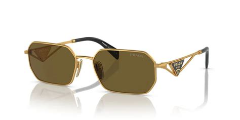 prada a51s 15n01t|Prada PR A51S 15N01T 58 Matte Gold Sunglasses .